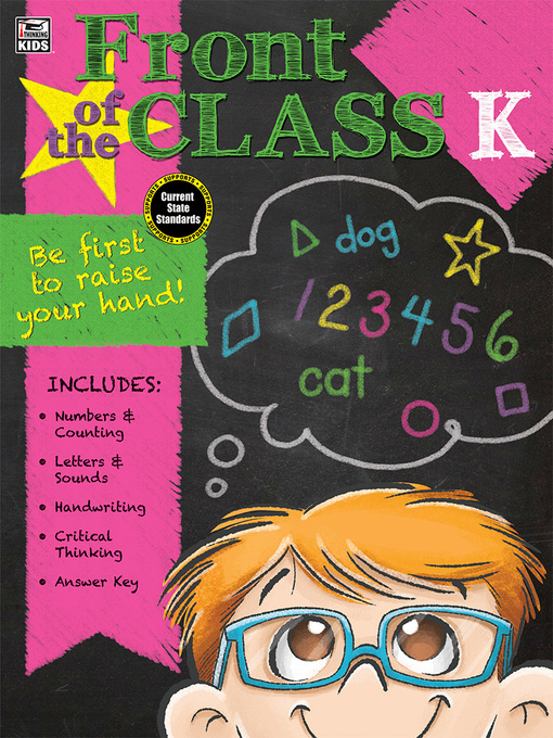 Title details for Front of the Class, Grade K by Thinking Kids - Wait list